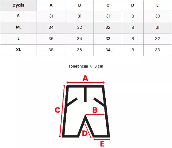 Moteriški sportiniai rausvi šortai Boni