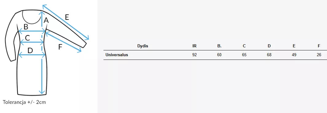Moteriška rusva vasarinė suknelė Lyvonne