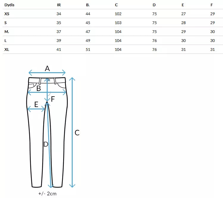 Moteriški mėlyni džinsiai Modnevis