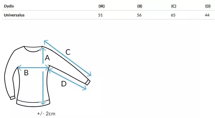 Moteriškas dryžuotas juodas megztinis Charming
