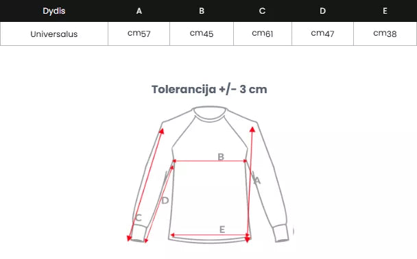 Moteriškas juodas megztinis Cute