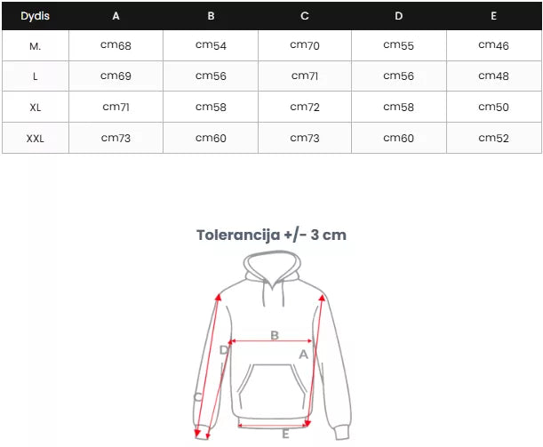 Vyriškas juodos spalvos džemperis Slama