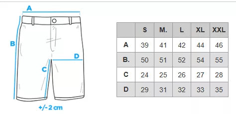 Vyriški rusvi šortai Aron