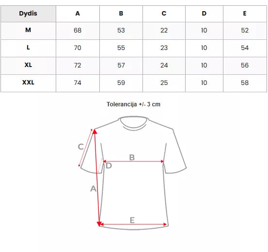 Vyriški juodos spalvos marškinėliai Soldier