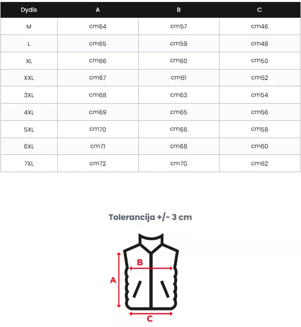 Dygsniuota vyriška juoda liemenė Lider