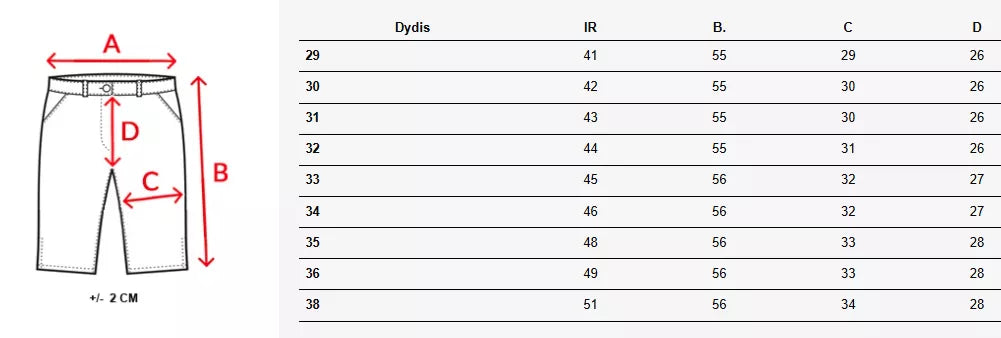 Vyriški mėlyni džinsiniai šortai Unmi