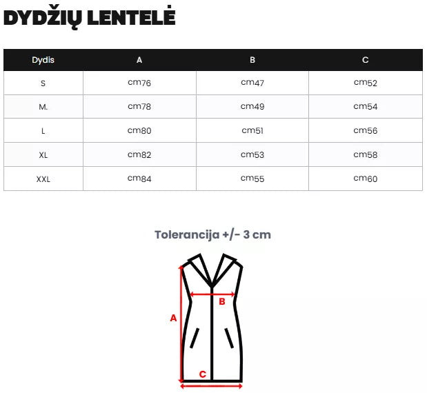 Moteriška ruda ilga liemenė Peret