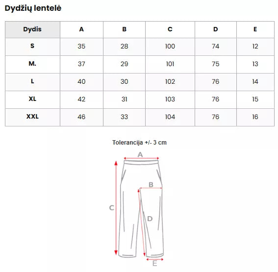 Vyriški juodi jogeriai Devin