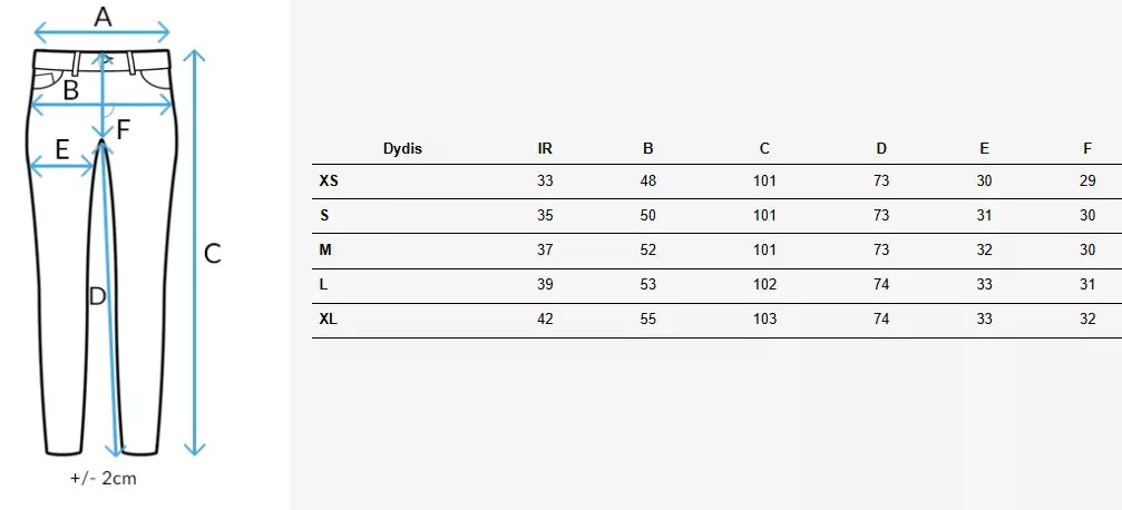 Moteriški mėlyni džinsai Viden