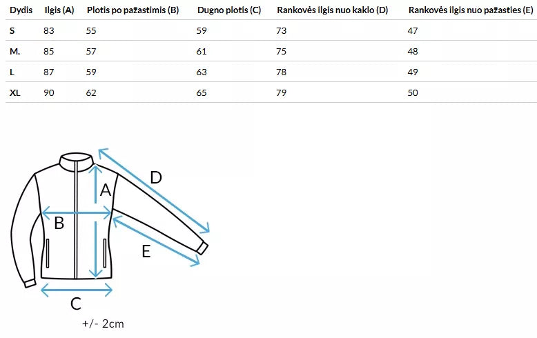 Moteriška žieminė chaki striukė Niki