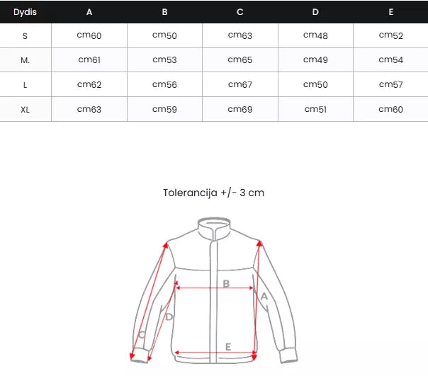 Moteriška juoda striukė Kajal