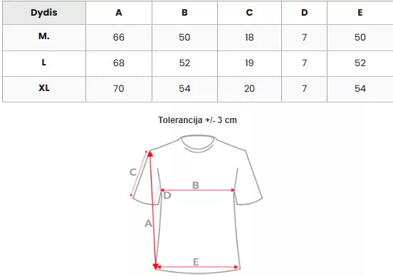 Vyriški baltos spalvos marškinėliai Hi