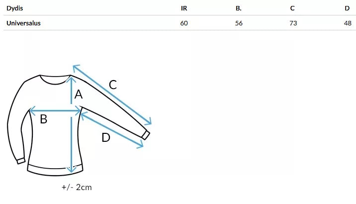 Moteriškas tamsiai rusvas megztinis Daga