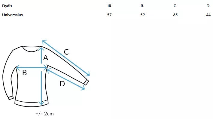 Moteriškas šviesiai rudas megztinis Kerinda