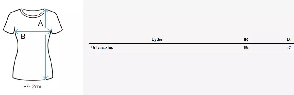 Moteriški oranžinės spalvos marškinėliai Elin