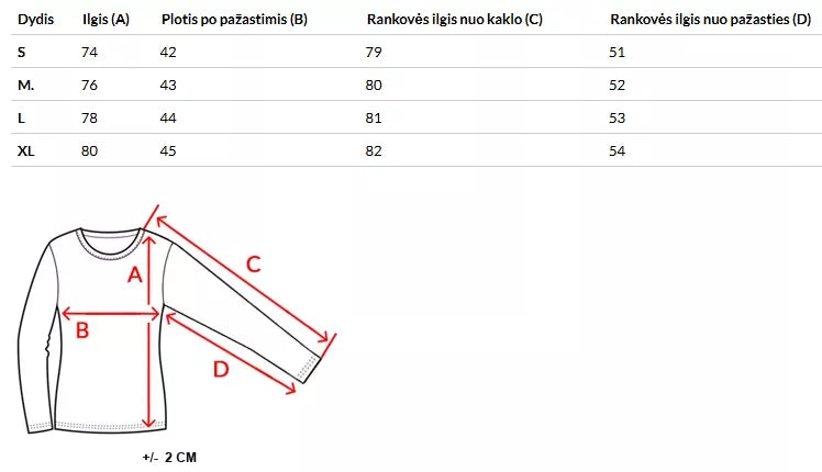 Vyriškas tamsiai pilkas megztins Areta