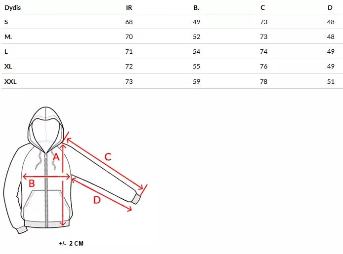 Vyriškas bordo džemperis su gobtuvu Denim