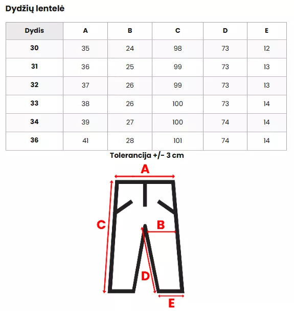 Vyriški mėlyni džinsai Real