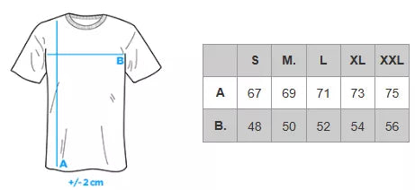 Vyriški turkio spalvos marškinėliai Brave