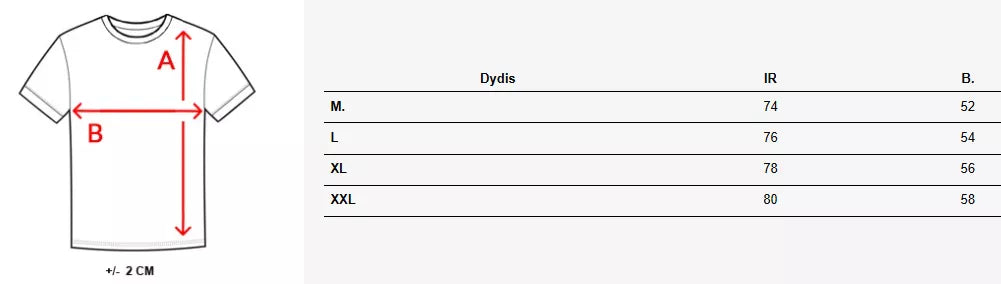 Vyriški baltos spalvos marškinėliai Marly