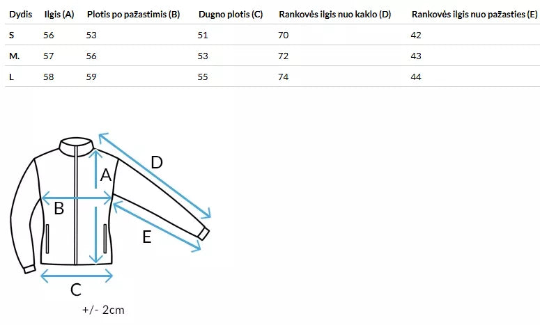 Moteriška balta striukė Mira