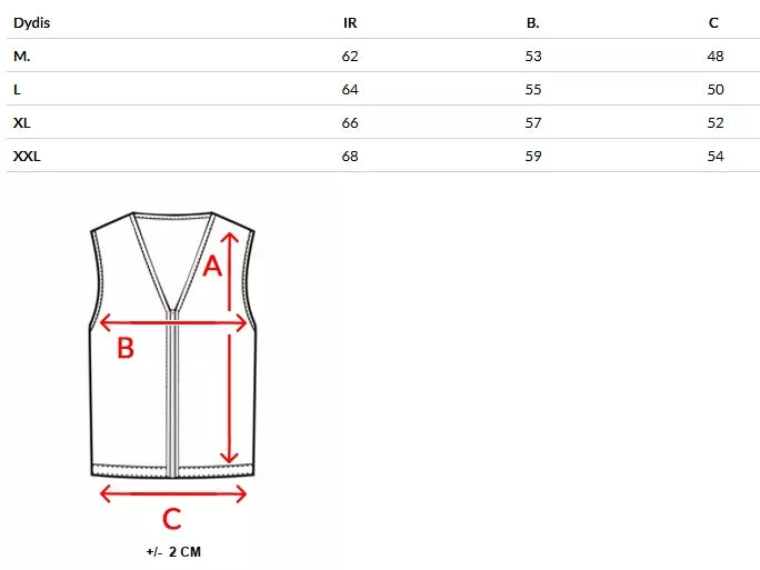Vyriška tamsiai mėlynos spalvos liemenė Pole