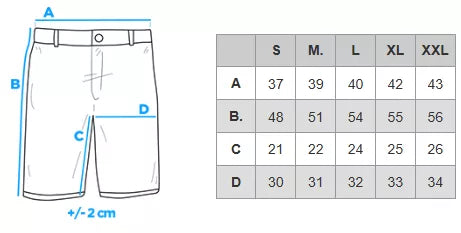 Vyriški mėlyni džinsiai šortai Braco