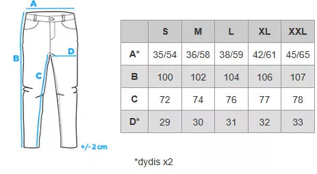 Unisex laisvalaikio tamsiai pilkos kelnės Argan