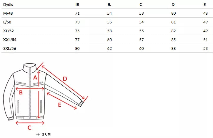 Vyriška tamsiai mėlyna striukė Kent