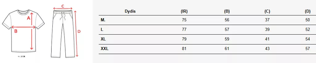 Vyriškas juodas sportinis komplektas Track