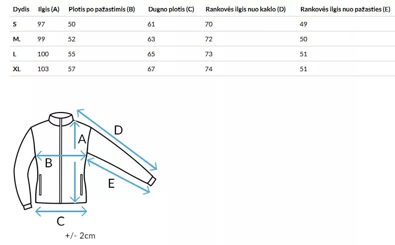 Moteriška juoda striukė su juodu kailiuku Elec