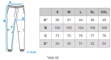 Vyriškos rudos spalvos kelnės Tuman