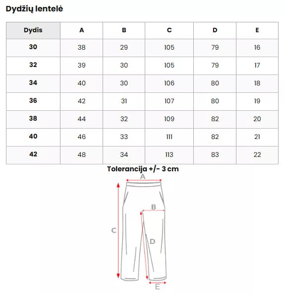 Vyriškos baltos kelnės  Gala