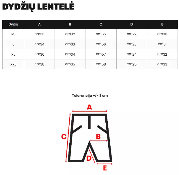 Vyriški juodi sportiniai šortai Frost