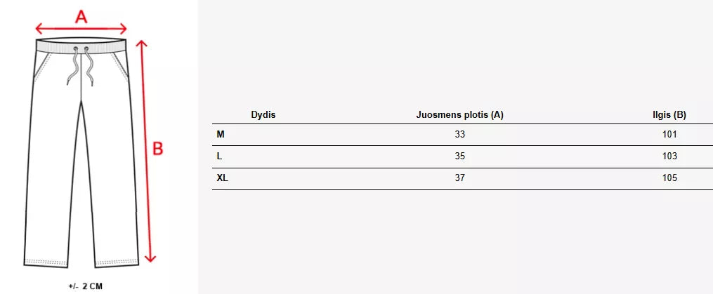 Vyriškos raudonos kamufliažinės laisvalaikio kelnės Urban