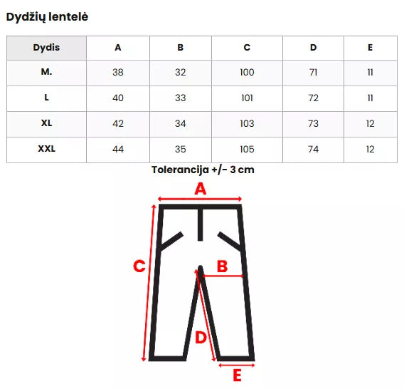 Vyriškos juodos sportinės kelnės Bost