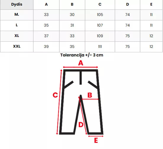 Vyriškos juodos laisvalaikio kelnės Amestin