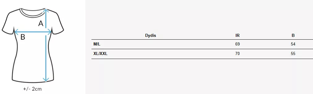 Moteriški balti marškinėliai Buterfly
