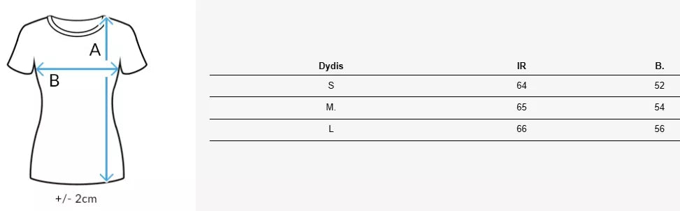 Moteriški dryžuoti mėlyni marškinėliai Almin