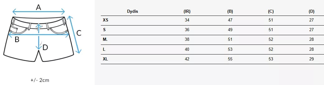 Moteriški mėlyni džinsiniai šortai Kelsey