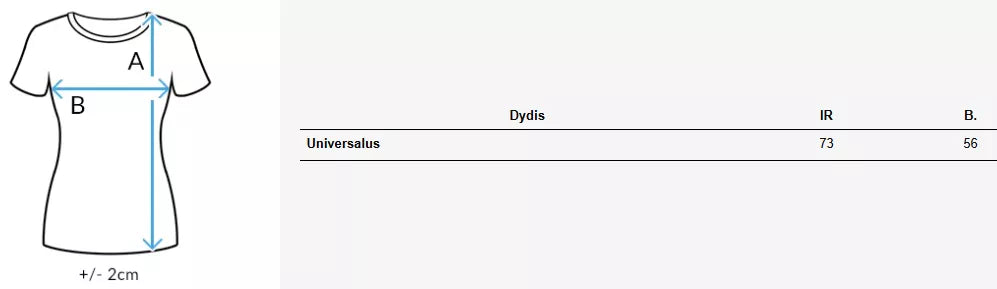 Moteriški tamsiai pilki marškinėliai Classical