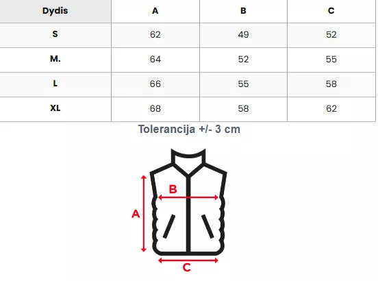 Moteriška balta liemenė su gobtuvu Senti