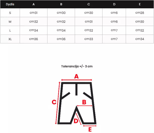 Moteriški tamsiai pilki  šortai Afra