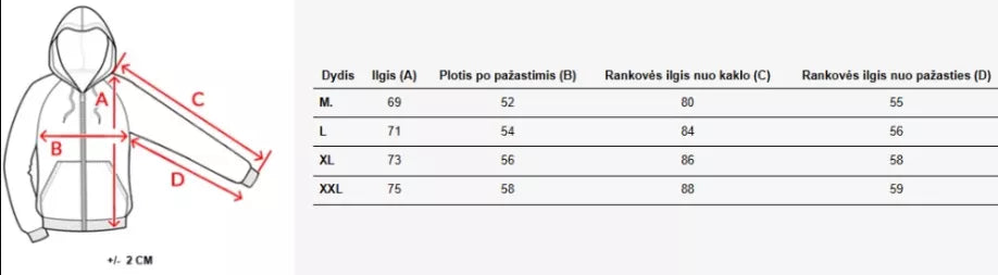 Moteriškas pilkas džemperis Lenkija drugelis