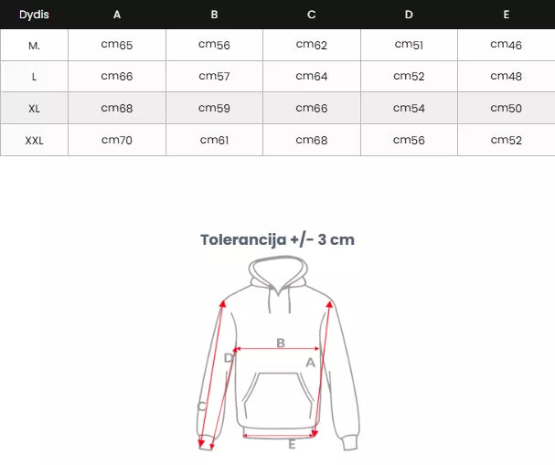 Vyriškas juodas džemperis Military star