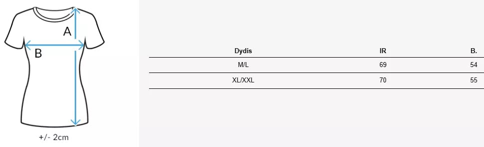Moteriški juodi marškinėliai Petinia