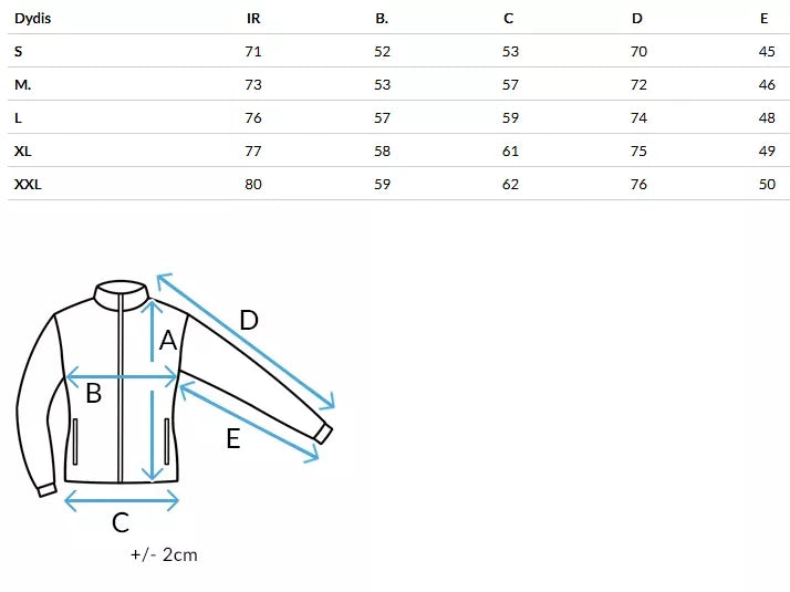 Rusva moteriška striukė Himen