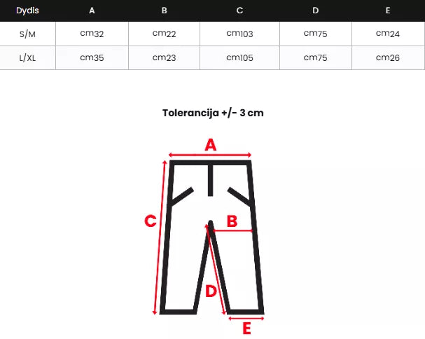 Moteriškos juodos kelnės Karin