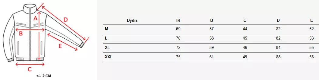 Vyriška raudonos spalvos striukė Edman