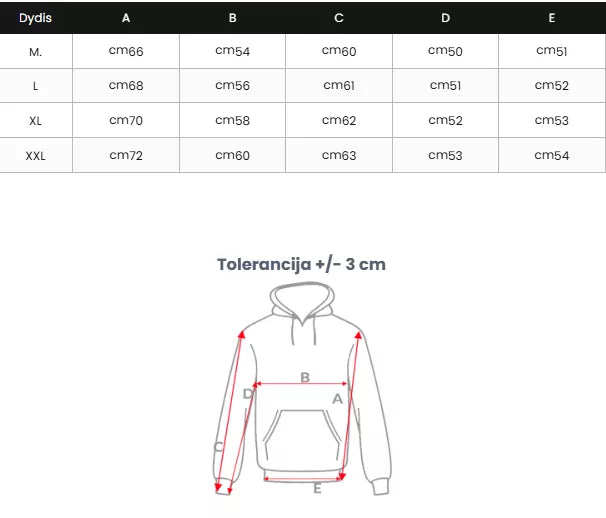 Vyriškas baltas džemperis su gobtuvu  Skull